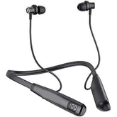 OSP 3 Bluetooth Neckband – 50 Hours Playtime, Stereo Sound with Deep Bass, TF Card Support, Bluetooth 5.4, Type-C Fast Charging, Lightweight Skin-Friendly Wireless Earphones